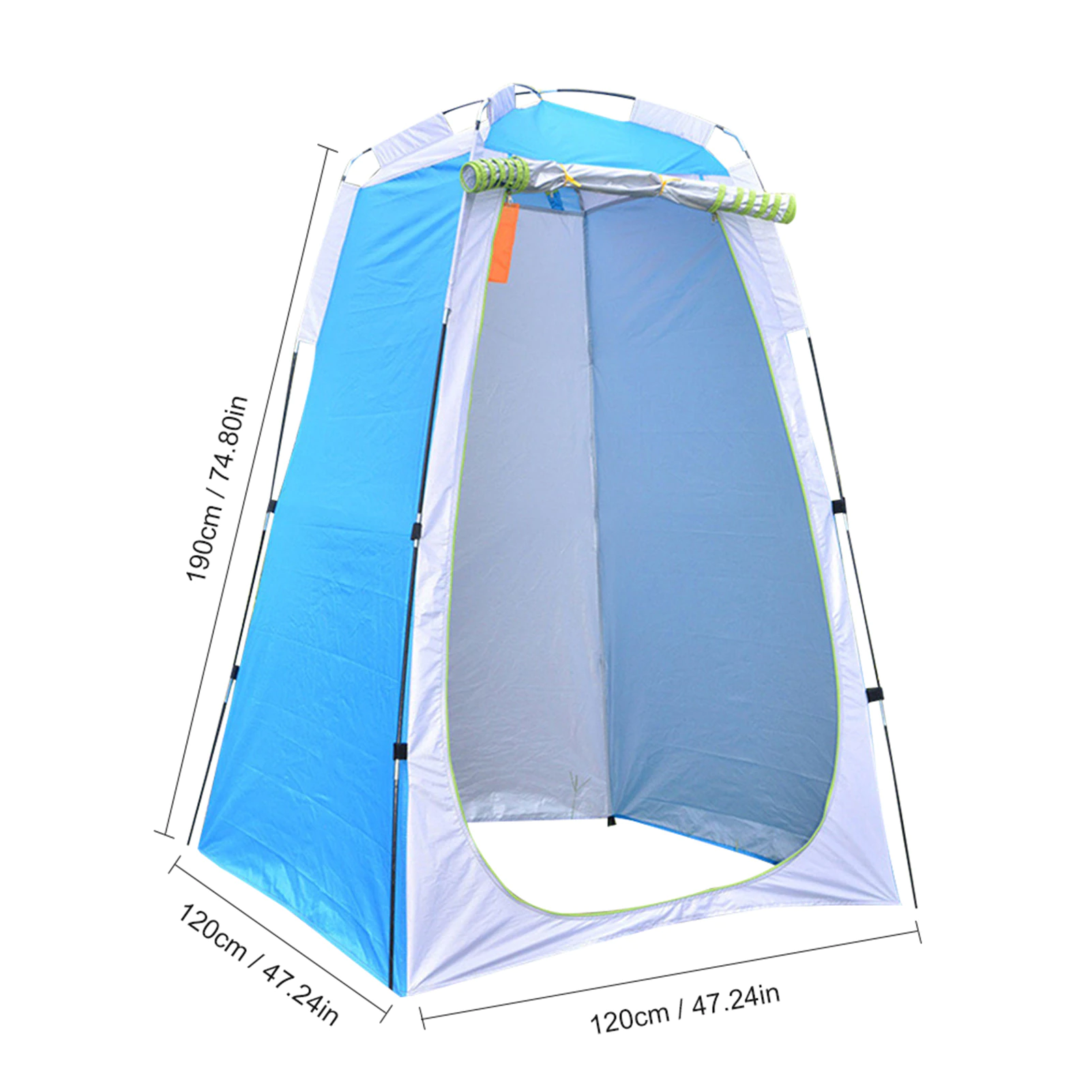 Cheap Goat Tents Outdoor Portable Privacy Shower Toilet Tent Foldable Camping Tent Anti UV Outdoor Dressing Tent Beach Camping Equipment Tents
